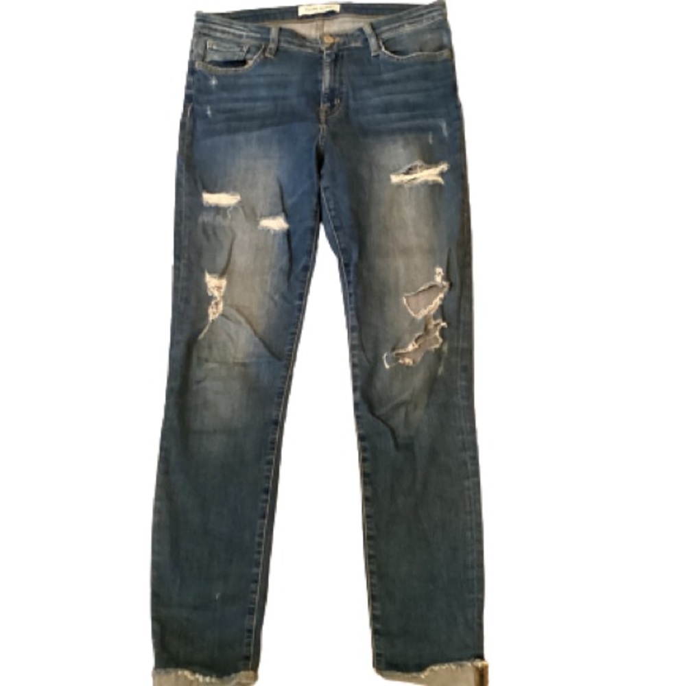 Flying Monkey Distressed Skinny Jeans